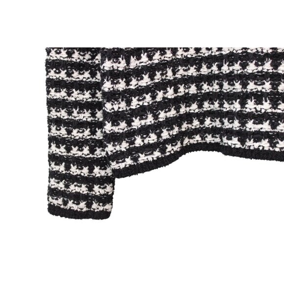 NWT Ann Taylor Chunky Knit Sweater Small Cotton Minimalist Relaxed Mock Neck - Picture 7 of 16